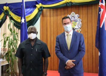 Australien fordert Salomonen auf, Sicherheitsabkommen mit Peking aufzukündigen