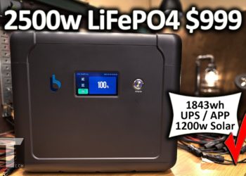BIGBLUE CellPowa 2500w LiFePO4 UPS Solar Generator Power Station Review