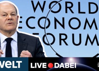 DAVOS: So will Scholz die G7 für Klimaschutz vereinen – Sanktionen gegen Russland? | WELT Live dabei