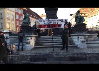 Demo gegen den Great Reset Graz – Langbers Rede