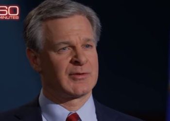 Dirtbag Chris Wray nennt den 6. Januar einen Terroranschlag – Lügen und sagen, dass Tausende von Menschen das Kapitol „stürmten“ – HIER IST DAS TATSÄCHLICHE VIDEO