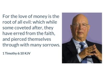 Klaus Schwab, Sound The Alarm, My Wrath & My Judgement Has Begun, Repent Now, Says The Lord