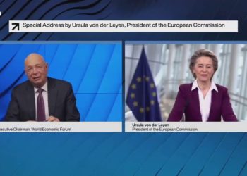 LIVE: EU's Ursula von der Leyen addresses virtual WEF