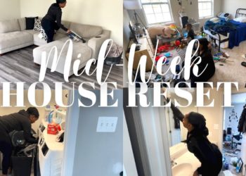 *NEW* CLEANING MOTIVATION | MID-WEEK RESET | MESSIEST ROOM IN THE HOUSE | NEW CORDLESS STICK VACUUM!