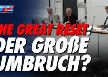 Podiumsdiskussion zum "Great Reset" – AfD-Fraktion im Bundestag