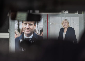 Spannungen im Vorfeld der Fernsehdebatte zwischen Macron und Le Pen