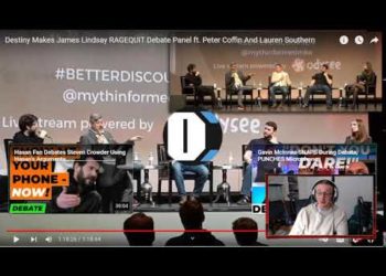 The Good, the Banned, & the ugly * Destiny 1 v 4 GREAT RESET debate ft. Lauren Southern & more!