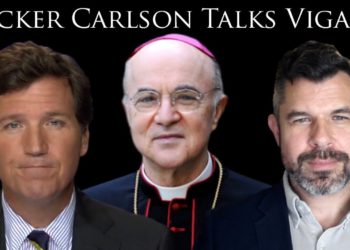 Tucker Carlson Talks Archbishop Viganò and Great Reset