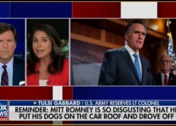 Tulsi Gabbard ergreift rechtliche Schritte gegen Mitt Romney und Keith Olbermann