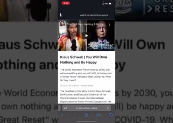 YOU WILL OWN NOTHING AND BE HAPPY” ‘The Devil’ (Klaus Schwab)