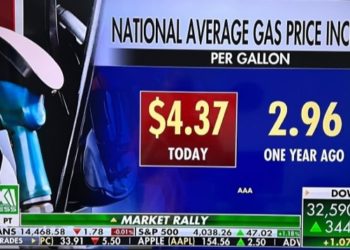 Die Gaspreise erreichen unter Joe Biden mit 4,37 $ pro Gallone ein NEUES ALLZEITHOCH – das zweite Allzeithoch in zwei Monaten!