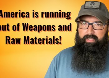 America is running out of Weapons and Raw Materials! This is a problem.