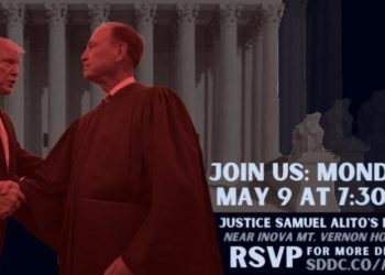 Antifa-Aktivisten planen, am Montagabend zum Haus von Richter Alito zu gehen