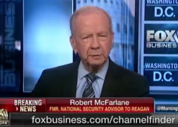 Der frühere nationale Sicherheitsberater Robert McFarlane ist im Alter von 84 Jahren gestorben