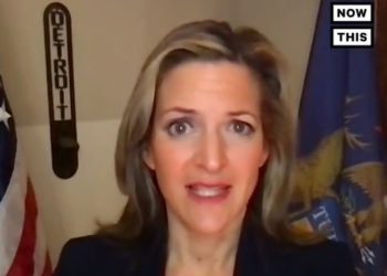 Die Außenministerin von Michigan, Jocelyn Benson, behauptet, jemand habe ihr gesagt, Präsident Trump habe zu ihrer Ermordung aufgerufen