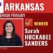 Die frühere Pressesprecherin des Weißen Hauses, Sarah Huckabee Sanders, gewinnt das GOP-Gubernatorial-Rennen in Arkansas im Erdrutsch