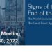 Gospel Meeting – Signs of the End Times (The Great Reset) – Apr 30, 2022