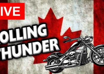 ????LIVE – ROLLING THUNDER ???? Ottawa Bikers Rally
