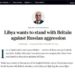 Libyens Premier bestreitet Urheberschaft an einem Londoner Times-Artikel zur Verurteilung Russlands