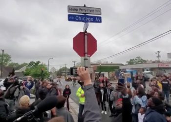 Minneapolis Intersection zu Ehren des Schwerverbrechers George Floyd umbenannt