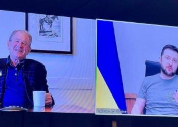 Peinlich: George W. Bush nennt Präsident Selenskyj den „Winston Churchill unserer Zeit“