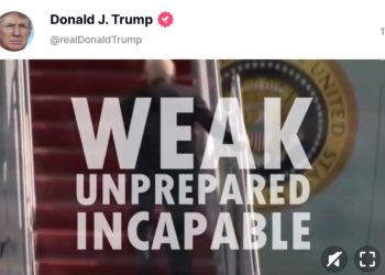 Präsident Trump zerstört Joe Biden in einer Gaffe-Zusammenstellung (VIDEO)