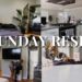 SUNDAY RESET ROUTINE