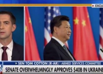 Senator Cotton: Wir mussten der Ukraine 40 Milliarden Dollar geben oder China wird Taiwan angreifen