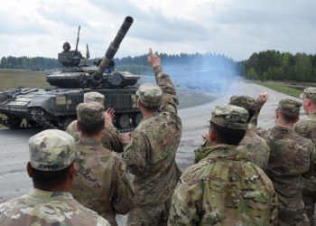 US-Truppen trainieren ukrainische Soldaten auch auf ehemaligem Wehrmachts-Übungsgelände