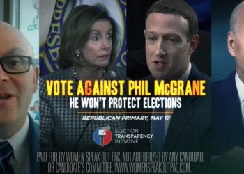 Unheimlich.  RINO, der Zuckerbucks unterstützt, führt das Rennen des Außenministers von Idaho an – Phil McGrane wäre eine Katastrophe für Idaho