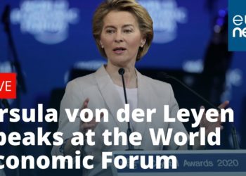 Ursula von der Leyen speaks at the World Economic Forum | LIVE
