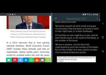 "TRACK AND CONTROL ALL OF HUMANITY"-Klaus Schwab (M.O.B.)