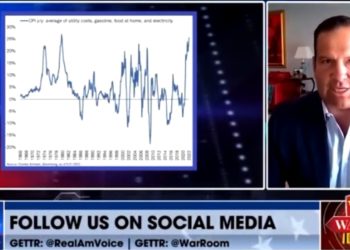 „Die tatsächliche Inflation ist für die überwiegende Mehrheit der Amerikaner weitaus höher“ als berichtet: Steve Cortes bricht den massiven Anstieg von 25 % bei „Notwendigkeiten“ wie Gas, Lebensmittel und Versorgungsunternehmen zusammen (VIDEO)