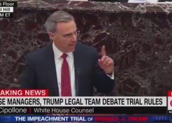 6. Januar Vorladungen des Ausschusses für Trump, den Anwalt des Weißen Hauses, Pat Cipollone