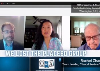 Berater des FDA-Gremiums gibt klinische „LOST“-Studiendaten der Agentur für Placebo-Gruppe zu, bevor experimenteller Impfstoff für Babys und Kleinkinder zugelassen wird (Video)