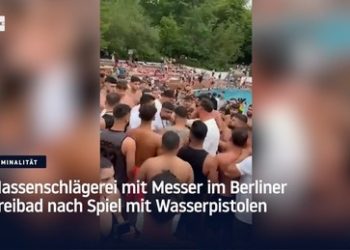 Berlin: Massenschlägerei im Schwimmbad in Berlin-Steglitz