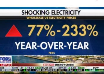 Es sind nicht nur die Gaspreise… Die Strompreise sind im letzten Jahr um 77 % auf 233 % gestiegen, da die Demokraten der US-Mittelschicht den Krieg erklären (VIDEO)