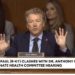 RAND PAUL BRINGT DAS FEUER!  Grills Fauci über Lizenzgebühren, die NIH-Forschungsärzte von Impfstoffunternehmen erhalten!  (VIDEO)