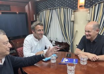 Scholz, Kiew und eine Zugfahrt ohne erhoffte Bedeutung