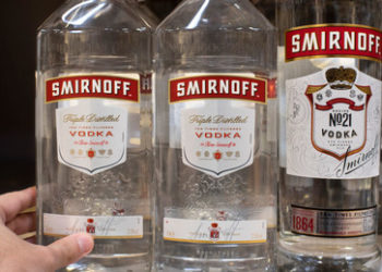 Smirnoff-Wodka verlässt Russland