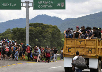 USA warnen neue Migrantenkarawane aus Mexiko: "Die Grenze ist zu, bringen Sie sich nicht in Gefahr"