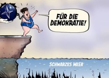 Wer braucht die NATO? Der Python an Russlands Grenzen