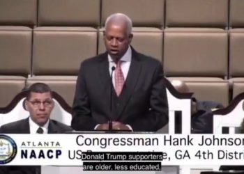 Der Demokrat und Hausidiot Hank Johnson will dem Obersten Gerichtshof nun vier weitere Richter hinzufügen