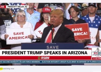 BREAKING: YouTube schaltet das Live-Feed-Video der Trump Arizona Rally von RSBN ab, nur wenige Minuten bevor Präsident Trump die Bühne betritt – 236.066 Live-Zuschauer!