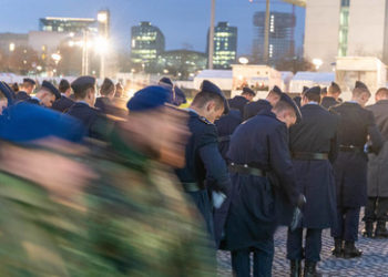 Feierliches Gelöbnis der Bundeswehr – Hitze machte den Rekruten zu schaffen