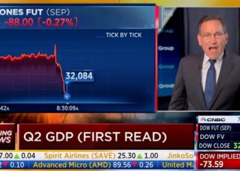 “Oh mein Gott!”  – Rick Santelli von CNBC reagiert auf den BIP-Rückgang im zweiten Quartal und kritisiert das Biden-Regime, weil es versucht hat, die Rezession neu zu definieren (VIDEO)