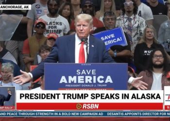 Präsident Trump in den aktuellen Umfragen weit vorne und 94 % seiner Zustimmungen gewinnen („Raffensperger Specials“ sind Hauptausreißer)