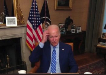 „Wir werden nicht in eine Rezession geraten“ – Covid Joe klingt wie die Hölle in einem virtuellen Meeting (VIDEO)