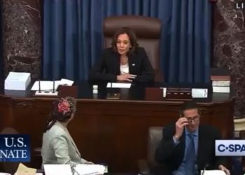 Demokratische Senatoren bringen Bidens massives Steuer- und Ausgabengesetz voran – Kamala Harris gibt entscheidende Stimme ab (VIDEO)