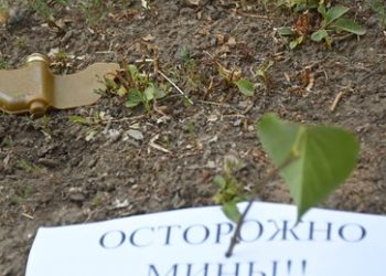 Schmetterlingsminen auf Donezk – ein bizarres Zeichen der Hoffnung?